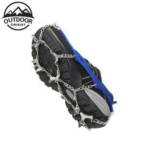Scarponi da trekking per sport all'aria aperta accessori da campeggio scarpe sportive ramponi da arrampicata su neve in acciaio inossidabile antiscivolo all'ingrosso - Product Image 5