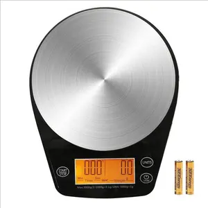 etekcity electronic kitchen scales with stainless 3KG/0.1 small food kitchen scale electronic belt timing coffee scale