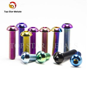 Titan Titan Bu Lông M3 M4 M5 M6 M8 <span class=keywords><strong>M10</strong></span> Nút Hex Allen Đầu Vít Cho Xe Đạp Mô Hình Máy Bay <span class=keywords><strong>Ti</strong></span> Ốc Vít - Product Image 6