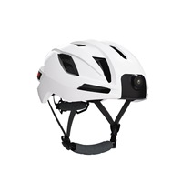 Casque de vélo intelligent avec caméra HD 1080P, feu arrière LED, casque de cyclisme étanche avec caméra embarquée, casque de vélo de route urbain