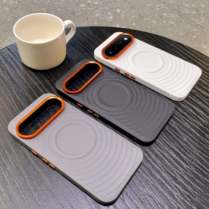 เคสโทรศัพท์หนัง PU ลายริ้วแบบด้านสุดหรู พร้อมแม่เหล็ก สำหรับ Google Pixel 11 9 10 Pro XL รองรับการชาร์จไร้สาย ป้องกันด้านหลัง - Product Image 2