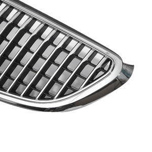 Parrilla estilo Mercedes-Benz Maybach para Clase C W205 2015-2021, pieza de actualización para parachoques delantero de ABS - Product Image 5