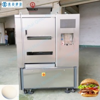 Système de traitement des boulettes de pâte commerciales, machine automatique de découpe et de façonnage de la pâte pour les grandes boulangeries, production de pains à burger