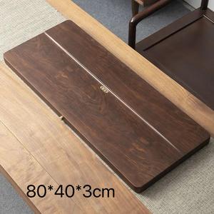 Mesa de té grande para preparación de té en seco con bandeja de drenaje, pedido mínimo de una pieza. Mesa de té de bambú, estilo marino, chino - Product Image 3