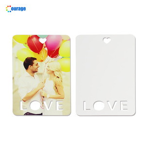LOVE Khung Ảnh Kim Loại Thăng Hoa Màu Trắng Nhôm Với | LBH-025 Đứng - Product Image 3
