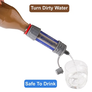 Ngoài trời đa chức năng Survival cá nhân Trọng lượng Nhẹ Xách Tay lọc nước rơm - Product Image 2