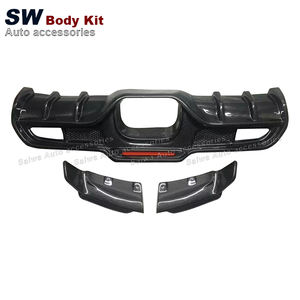 <span class=keywords><strong>Mini</strong></span> difusor de parachoques trasero de fibra de carbono para <span class=keywords><strong>Mini</strong></span> <span class=keywords><strong>COOPER</strong></span> JSW F55 F56 Modificación de actualización Kit de accesorios de coche de labio trasero - Product Image 6