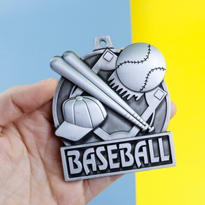 Medallas Deportivas LY al por Mayor, Medallas de Béisbol, Premios para Fiestas, Medallas Deportivas Personalizadas de Metal Dorado y Trofeos - Product Image 2