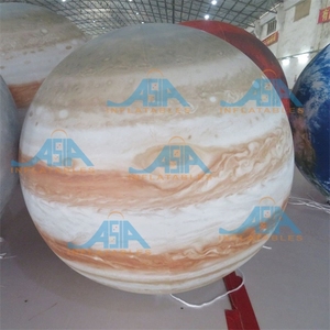 Décoration de fête Ballons gonflables planètes Terre Lune Jupiter Saturne Uranus Neptune Mercure Vénus - Product Image 1