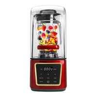 Blender commercial à écran tactile 4L, haute qualité, professionnel, pour bar, fonction de vitesse variable, machine à blender, licuadora