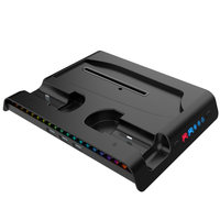 Station de charge double pour manettes de jeu PlayStation 5, support de refroidissement multifonctionnel, accessoires de jeu