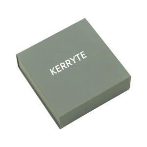 Cajas de Joyería Magnéticas con Forma de Libro, de Cartón Reciclado, con Logotipo Personalizado, Caja Gris para Pulseras - Product Image 5