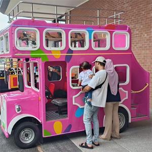 Vente en gros Mini <span class=keywords><strong>bus</strong></span> à deux étages de loisirs alimenté par batterie <span class=keywords><strong>Bus</strong></span> <span class=keywords><strong>touristique</strong></span> de <span class=keywords><strong>Londres</strong></span> R Voiture de tourisme électrique - Product Image 3