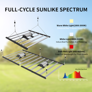 Lámpara de Cultivo LED <span class=keywords><strong>Flex</strong></span> Star de 645 Vatios, 1200w Cob, Espectro Completo, Www-xxx-com-300w-led-grow-light, Gravita - Product Image 3