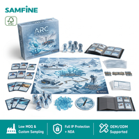 Jeu de société d'aventure fantastique avec cristaux en résine G7 Master Window Patching, édition de luxe avec étui rigide à couvercle amovible