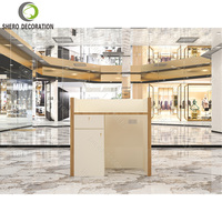 Comptoir de caisse en bois pour boutique de vêtements de luxe, comptoir de vente au détail, comptoir de caissier, comptoirs de caisse pour boutique, à vendre