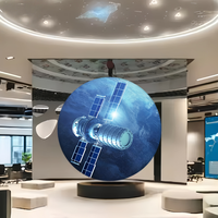 Écran vidéo LED 3D à 360 degrés, module sphérique en forme de boule, résolution personnalisée, lisible en plein soleil, intérieur/extérieur, haute qualité