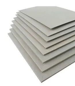 1 mm/2 mm/3 mm China Großhandelspreis unbedruckte graue Pappe Karton grau