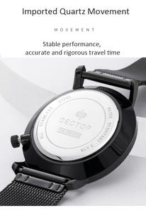 2020 Quartz homme Logo personnalisé étanche quantité minimale de commande bas marque privée minimaliste haut de gamme montres de mode hommes marque de luxe montre-bracelet - Product Image 5