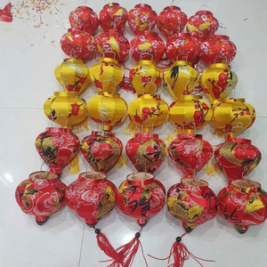 Linterna de seda y bambú hecha a mano vietnamita, clásico oriental para Halloween, el mejor precio con entrega rápida desde China - Product Image 2