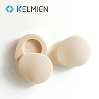 Matériel d'emballage cosmétique emballage de maquillage coquille ombre à paupières boîte ensemble couvercle rotatif étui unique poudre à sourcils UV coque en plastique