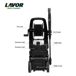 Hidrolavadora Eléctrica de Alta Presión <span class=keywords><strong>LAVOR</strong></span>, 2500W, 160 bar, para Lavado de Autos - Product Image 3