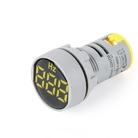 Voyant de fréquence 220V (Hz) AD16-22HZ les interrupteurs à bouton-poussoir de voyant LED circulaire