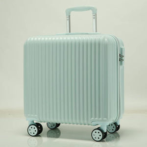 Bagage <span class=keywords><strong>cabine</strong></span> 18 pouces avec roues pivotantes <span class=keywords><strong>Valise</strong></span> de <span class=keywords><strong>cabine</strong></span> Coque rigide Roues roulantes lisses pour sac de voyage léger - Product Image 5