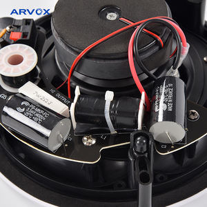 Haut-parleur de plafond <span class=keywords><strong>R</strong></span>-RS25V gril en métal avec système de sonorisation de couverture arrière 30W 100V haut-parleur de plafond Hifi de 5 pouces - Product Image 4