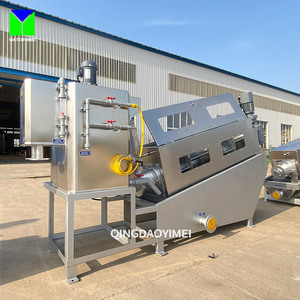Tự động đa đĩa bùn dewatering vít Báo Chí Điều kiện Mới nước thải bùn dehydrator với thành phần động cơ cốt lõi - Product Image 3