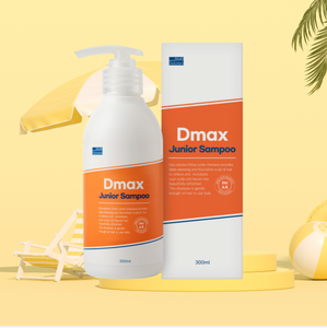 Shampoo Duo Solution DMAX Junior 300ml Formule sans sulfate 5-Free pH équilibré Soin doux pour cuir chevelu sensible Nourrissant Naturel - Product Image 5