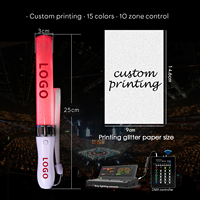 Bâton lumineux Kpop personnalisé pour concert, bâton lumineux LED à télécommande, accessoires de fête