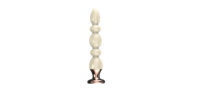 Gedrehter Perlen-Silikon-Fernbedienungs-Vibrations-Analplug Unisex Anales Sexspielzeug für Männer und Frauen Erwachsenen-Geschenk Deko-Display Vorspiel-Spielzeug