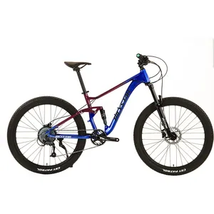 알루미늄 산악 자전거 26 인치 27.5 인치 29 인치 전체 서스펜션 잠금 포크 중국 공장 가장 저렴한 가격 뜨거운 판매 모델