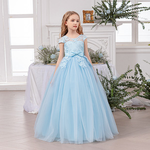 Robe longue de soirée en tulle tutu pour filles, idéale pour récital de piano, anniversaire, banquet, défilé de mode, mariage, spectacle sur scène - Product Image 2