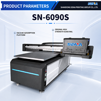 Imprimante à jet d'encre à plat UV Sena 60*90cm pour machine d'impression automatique en verre d'autocollant Phonecase avec têtes XP600/I3200/TX800/G5I