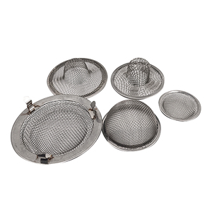 Filtre de vidange de sol en acier inoxydable maille panier filtre piège à cheveux crépine pour évier de cuisine salle de bain - Product Image 3