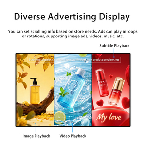 Sistema di Pubblicità con Schermo LCD Veeluame, Display <span class=keywords><strong>Video</strong></span> Wall 4K, Sistema Pubblicitario Multi-Finestra con Schermo Grande - Product Image 3