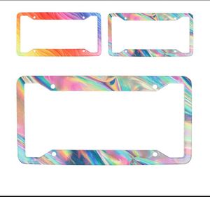 Stainless Steel Car Accessories 2026 Custom Design License Plate <b>Frame</b> for USA - Product Image 3