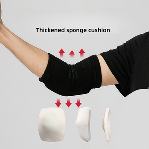 新入荷 卸売 ナイロンEVAエルボーパッド ブレース 通気性ソフト ジムアクセサリー バレーボール サイクリング ダンス フレキシブルプロテクション - Product Image 3