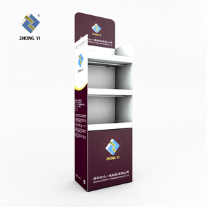 Özel perakende mağaza kağıt teşhir standı raflar promosyon ücretsiz ayakta zemin oluklu standı karton ekran - Product Image 6