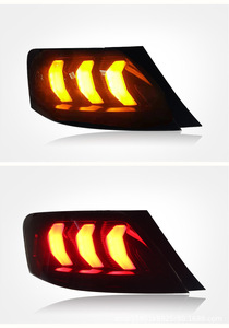 MRD لـ toreiz Mark X-yota Mustang stylem ضوء توقف LED مع إشارة متعاقبة لعكس الضباب واضحة و <span class=keywords><strong>sm</strong></span>