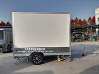 Remorque Mobile de Bar, camion, restauration rapide, café, caravane