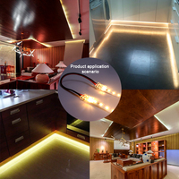 Connecteur en L sans soudure pour bande LED, 90 degrés, 6 mm, 8 mm, 10 mm, type PCB sans soudure pour connexion de bande LED SMD et COB