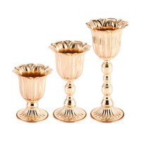 Vase à fleurs Décoration d'intérieur en métal Centres de table de mariage Décorations de table Coffrets cadeaux Coffret cadeau de luxe Artisanat