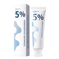 Dentifrice à l'hydroxyapatite et à la menthe 100g – Soin quotidien, haleine fraîche, formule nettoyante, hydrate de silice – Soutien à l'étiquette privée, usine, usage domestique