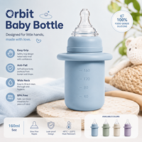 Botol Susu Silikon Bayi Set Botol Susu Anti Kolik Botol Susu Bayi Silikon Botol Susu Bayi Baru Lahir