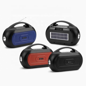 Kisonli – haut-parleur solaire sans fil Portable pour Sports de plein air, pour la maison, Radio, <span class=keywords><strong>Audio</strong></span>, carte TF, téléphone, lecteur de musique MP3 - Product Image 1