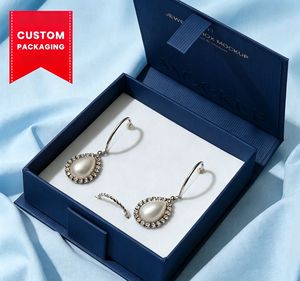 Boîte d'emballage personnalisée pour bijoux, colliers et bagues – Boîtes cadeaux avec logo personnalisé, en papier, design de luxe – Forme personnalisée OEM/ODM pour marque - Product Image 1