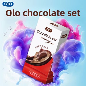 Condones <span class=keywords><strong>OLO</strong></span> con Sabor a Chocolate al por Mayor, Ultrafinos, de Larga Duración, con Ácido Hialurónico, Modelo 001, Efecto Retardante, Anticonceptivos, 10 Unidades - Product Image 3